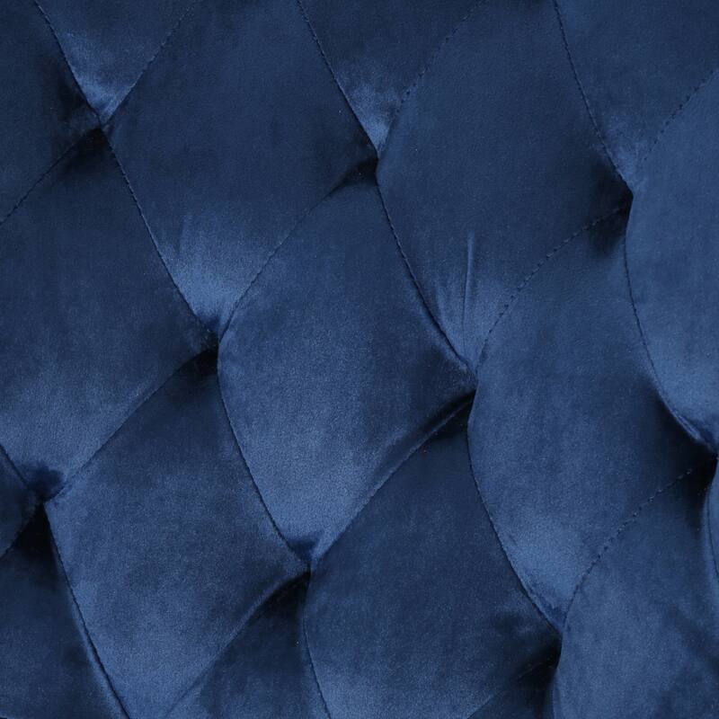 32" High Back Velvet Club Chair