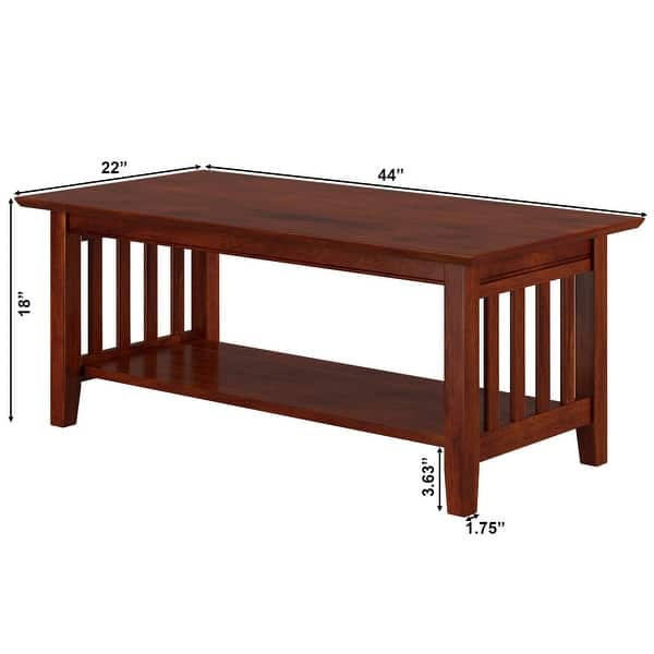 AFI Mission Coffee Table - Bed Bath & Beyond - 22971841