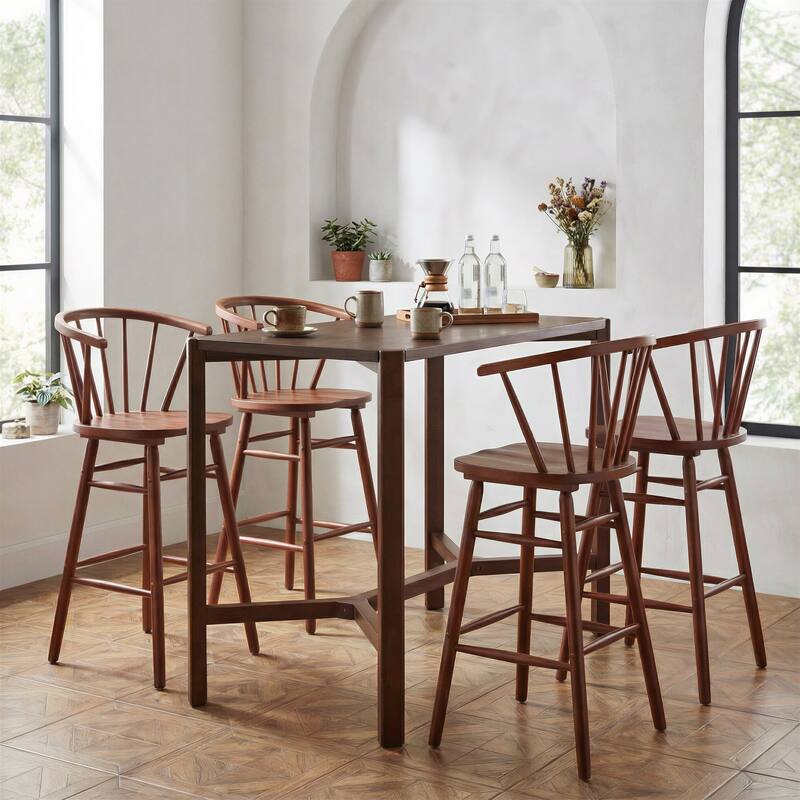 Stenger Barstool Walnut - Walnut
