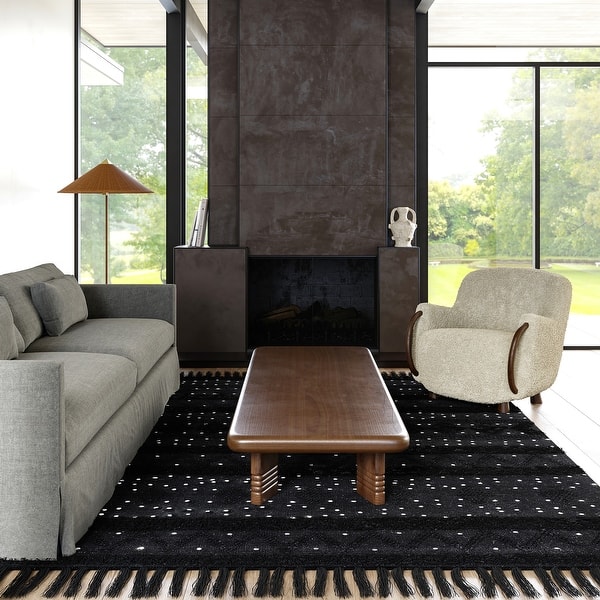 slide 2 of 9, Chandy Textured Wool Area Rug