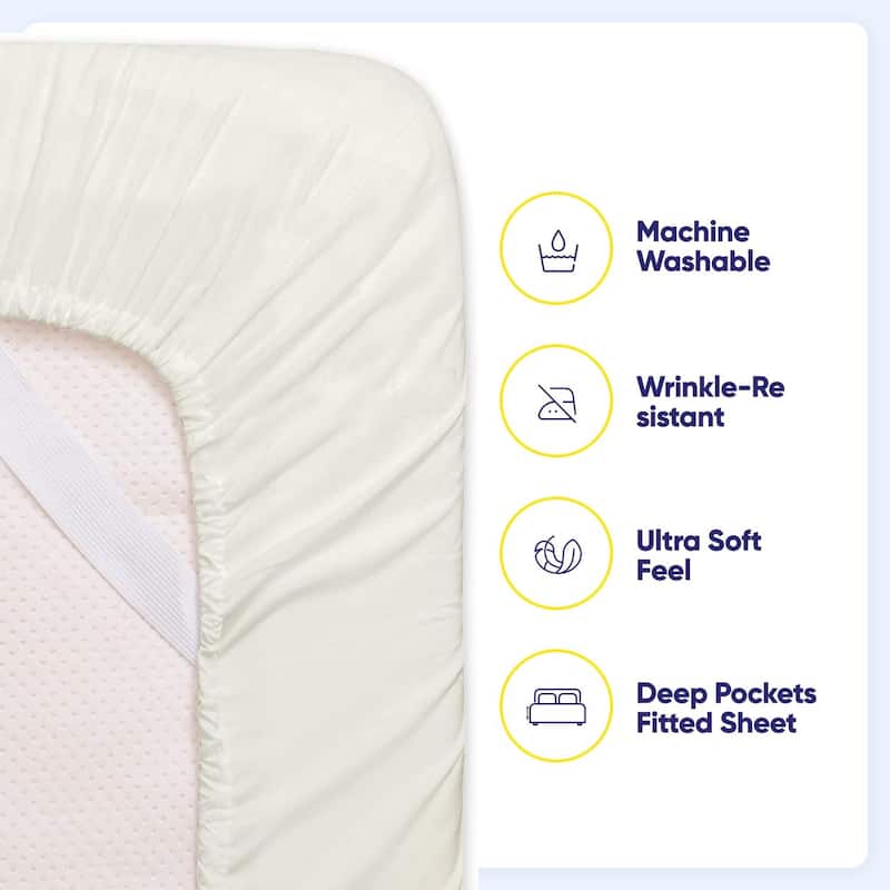 Sweet Home Collection Luxurious Ultra Soft 6-Piece Bed Sheet Set