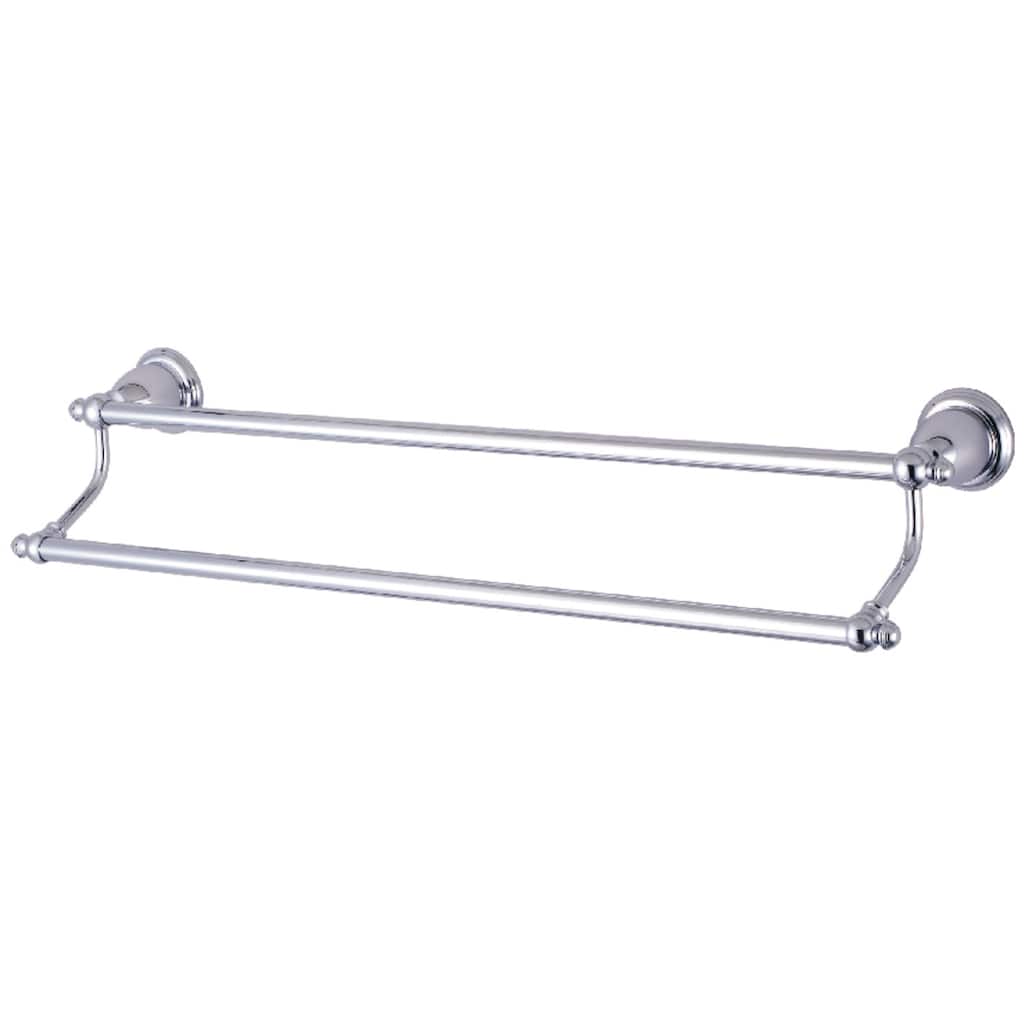 English Vintage 18-Inch Dual Towel Bar
