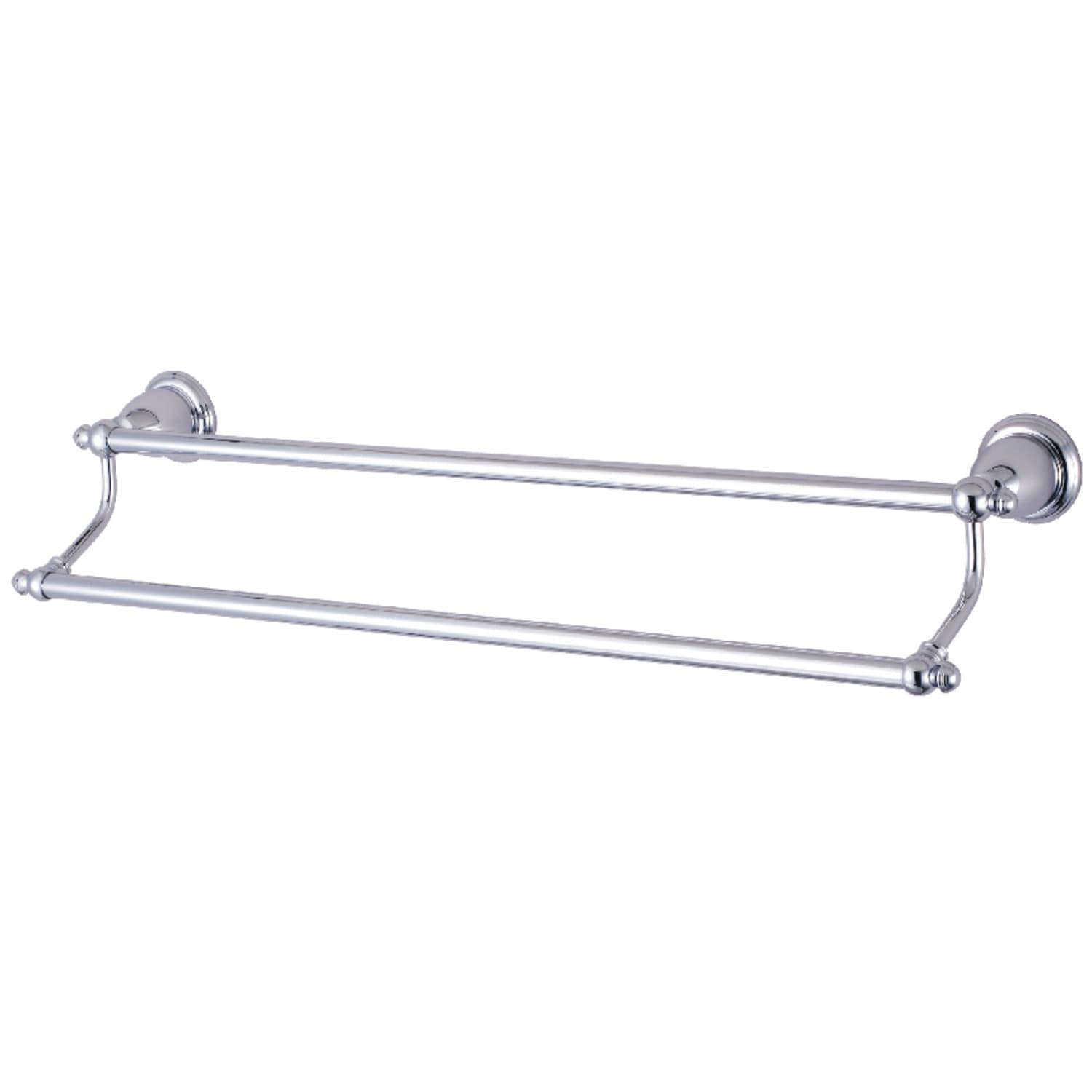 English Vintage 18-Inch Dual Towel Bar