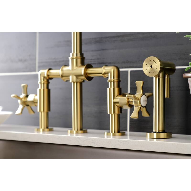 Kingston Brass Hamilton Bridge Kitchen Faucet