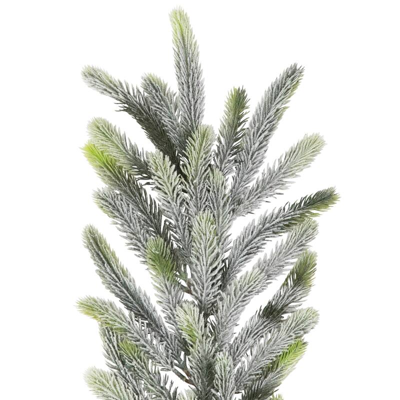 Frosted Pine Artificial Christmas Garland - 6' X 7" - Unlit