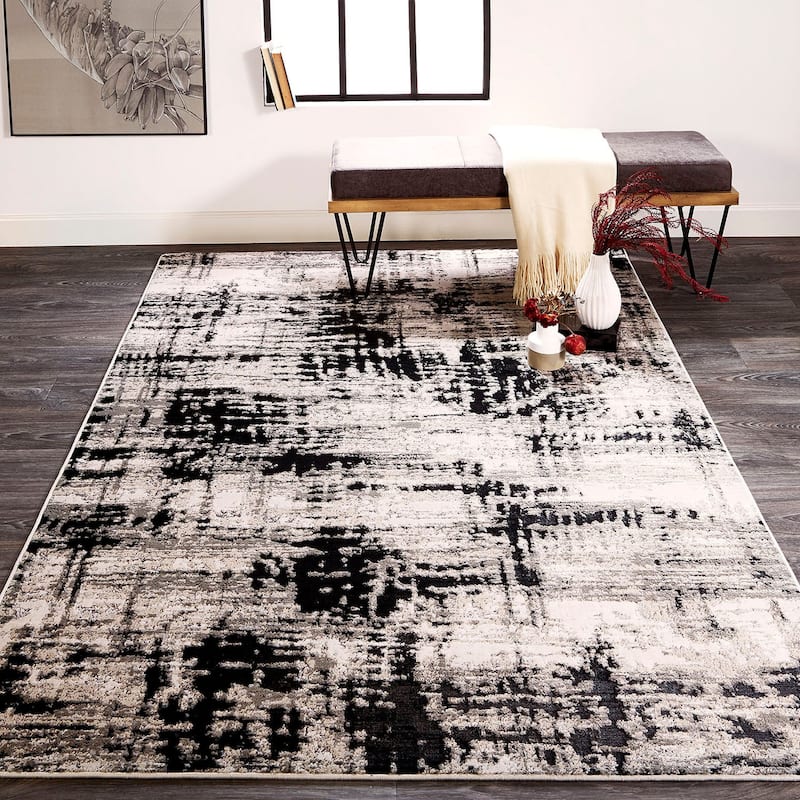 Tuduh Stylish Area Rug By HomeRoots - 9' x 12'