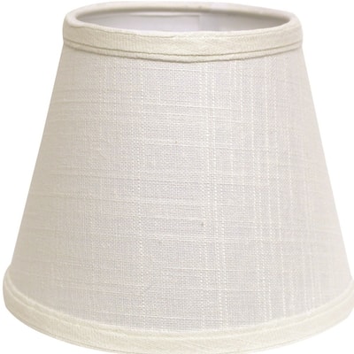 HomeRoots White Linen Empire Lamp Shade - 12