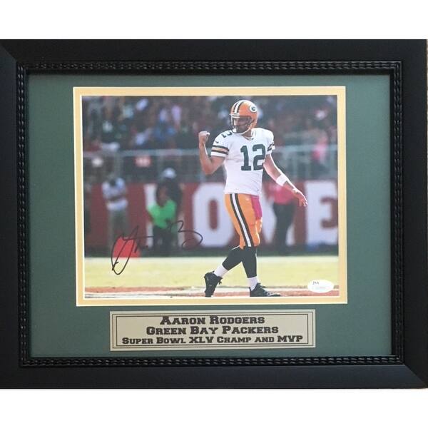 Shop Aaron Rodgers Autographed Packers Super Bowl Xlv Mvp Signed