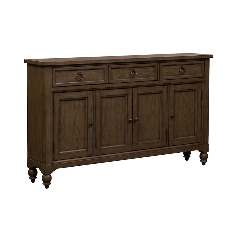 Americana Farmhouse Dusty Taupe Hall Buffet