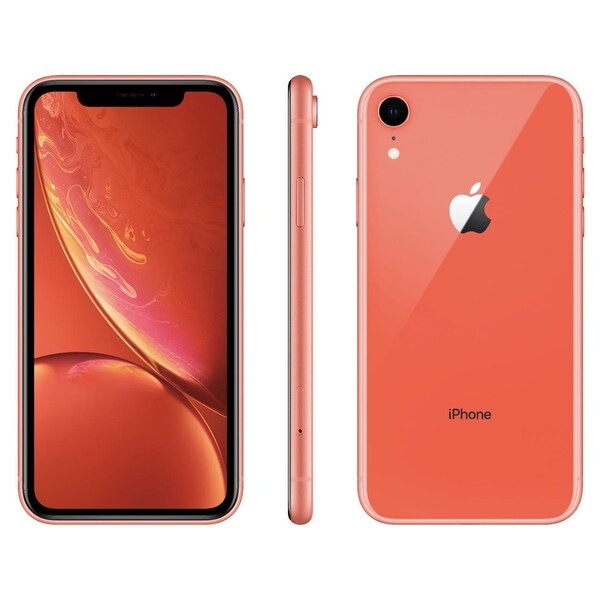 Apple iPhone XR 128GB Coral Fully Unlocked (Refurbished