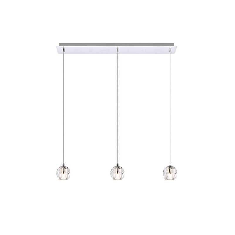 Ella 28-Inch 3-Lights Pendant - N/A