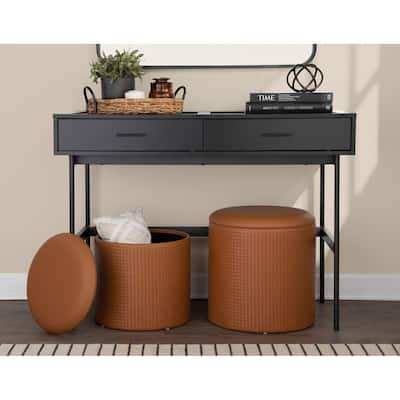 Porch & Den Roy Nesting Ottoman Set
