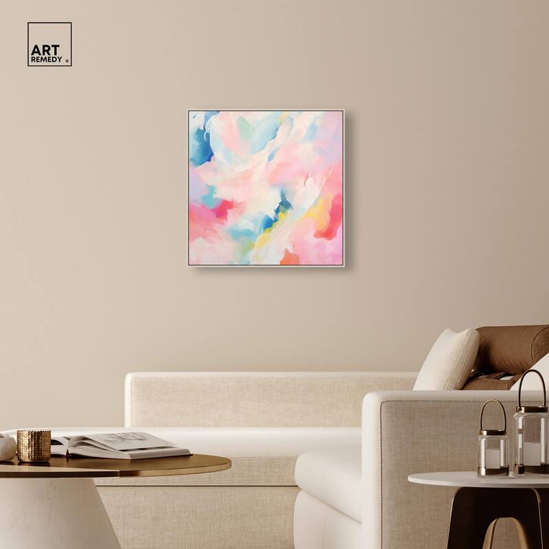 Cotton Candy Clouds II Canvas by Art Remedy