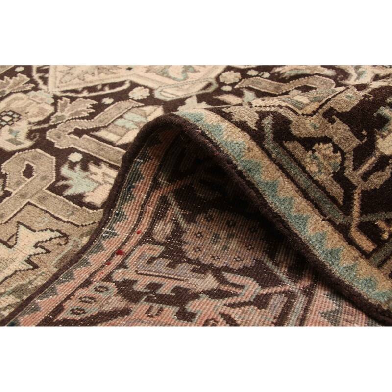 ECARPETGALLERY Hand-knotted Sarabi Brown, Taupe Wool Rug - 7'3 x 11'0