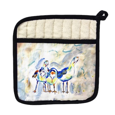 Sea Gull Gals Pot Holder - 9x9