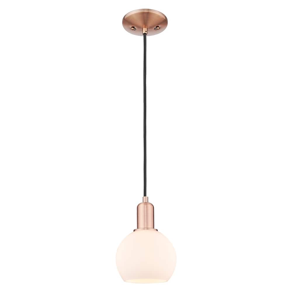 Innovations Lighting Endless Possibilities Arcadia - Athens - 1 Light 6" Cord Hung Mini Pendant