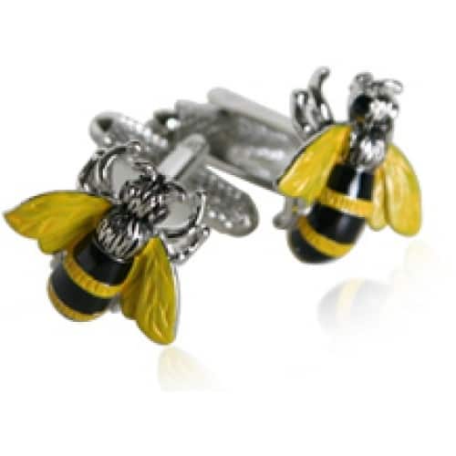 Cuff-Daddy Bumble Bee Cufflinks