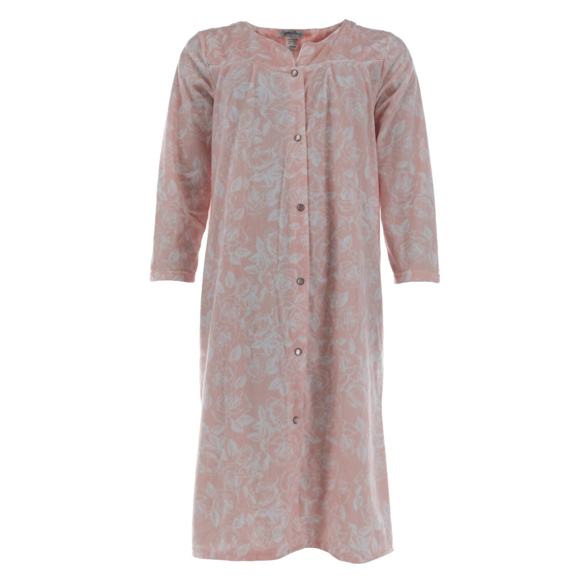 Shop Elegant Emily Women S Plus Size Micro Fleece Snap Front