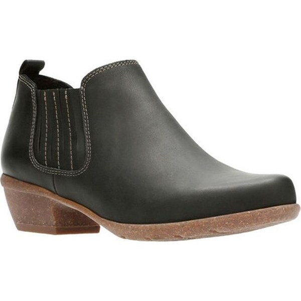 Clarks wilrose jade black Clearance