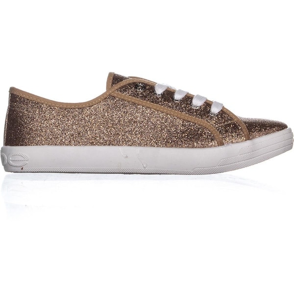 bebe rose gold sneakers