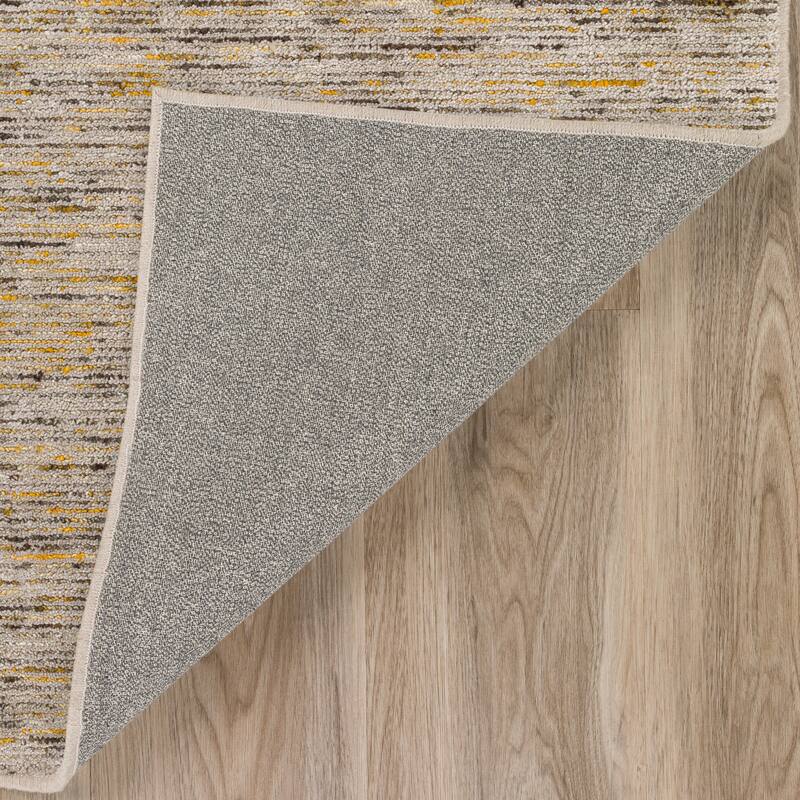 Addison Villager Textured Solid Wool and Viscose Area Rug