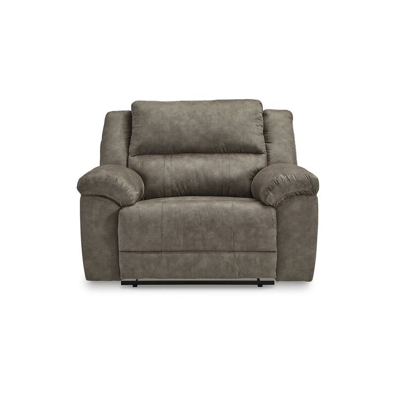 Signature Design by Ashley Laresview Brown Oversized Recliner