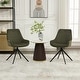 preview thumbnail 13 of 48, Swivel Dining Chairs set of 2/4,Mid Century Modern Dining Room Chairs