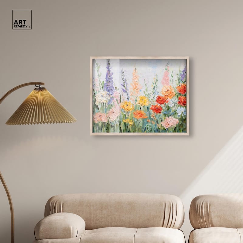 Summer Abundance I Shadowbox by Art Remedy