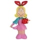 preview thumbnail 1 of 2, Gemmy Airdorable Cindy Lou Who Inflatable 22 in. Inflatable