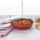 preview thumbnail 2 of 1, Curtis Stone 4-Quart Cast Aluminum Pan with Glass Lid
