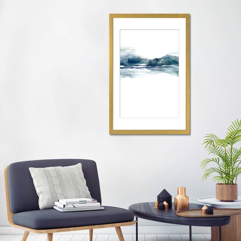 iCanvas "Stark Horizon II" by Jennifer Goldberger