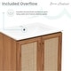 preview thumbnail 74 of 125, Classe Bathroom Vanity in Oak