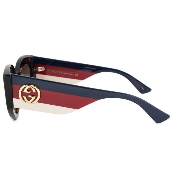 Shop Gucci Gucci Cat Eye Sunglasses Gg0275s 002 52 50mm X 22mm X
