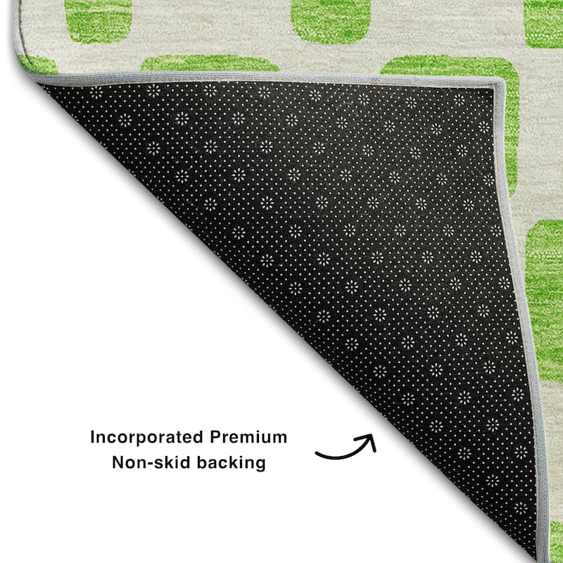 Premium Washable Super Soft Modern Hope Mayfield Rug
