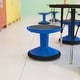 preview thumbnail 2 of 17, Commercial Fixed Height Collaborative Wobble Stool - 12.75"W x 12.75"D x 12"H