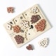 preview thumbnail 2 of 3, Wee Gallery Wooden Tray Puzzle - Count to 10 Leaves