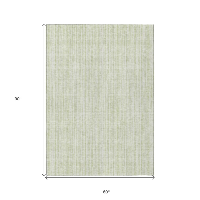 HomeRoots Striped Transitional Rectangle Outdoor Rug