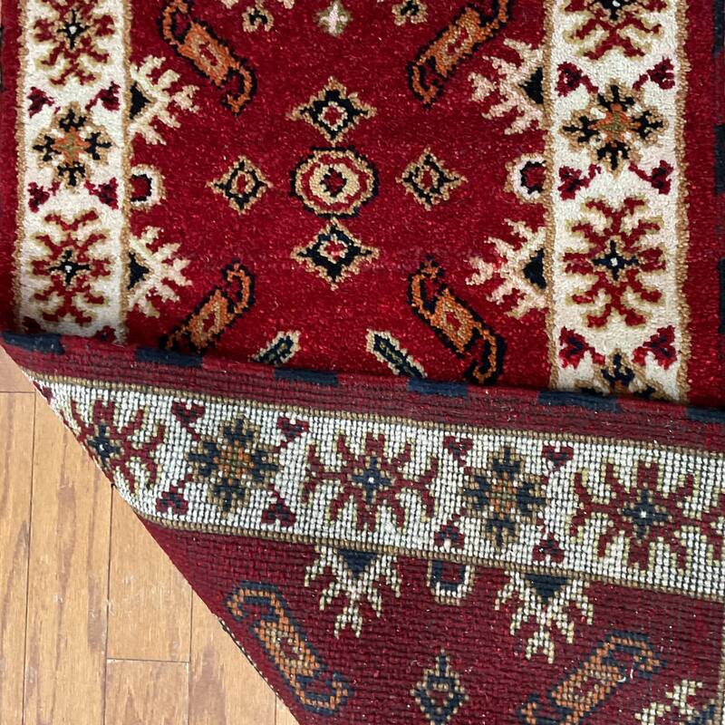 HERAT ORIENTAL Handmade Kazak Wool Rug - 2'2" x 4'
