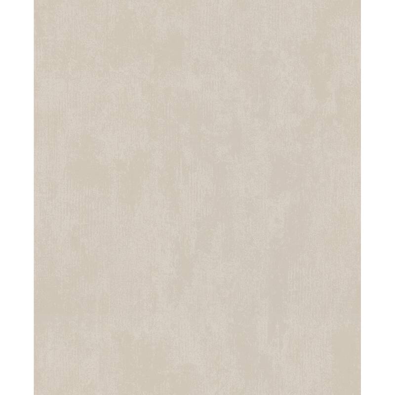 Galerie Wallcoverings Terra Collection Subtle Plaster Matte Finish Clay Ink on Non-Woven Wallpaper Roll - 33-feet long x 21-inches wide - Silver