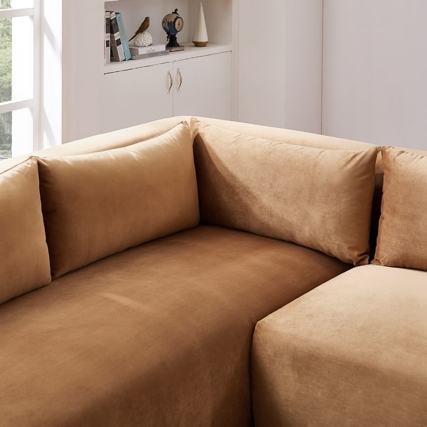 Alabama Mid-Century Modern Modular Sectional Sofa - Bed Bath & Beyond ...