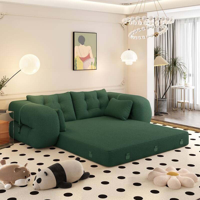 78.7" Multi-Functional Foldable Sofa Bed