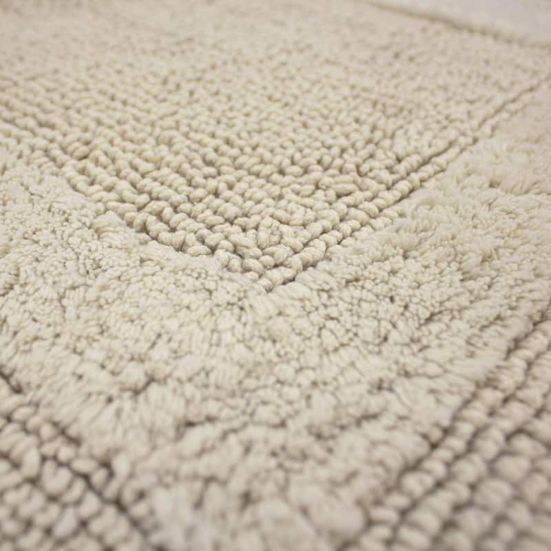 French Connection Stonewash Cotton Bath Rug