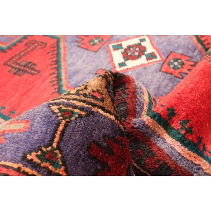 ECARPETGALLERY Hand-knotted Konya Anatolian Red Wool Rug - 4'6 x 6'11