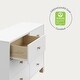 preview thumbnail 10 of 50, Storkcraft California 6 Drawer Dresser - GREENGUARD Gold Certified, Interlocking Drawer System