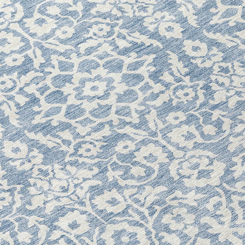 Machine Washable Indoor/ Outdoor Chantille Traditional Farmhouse Rug