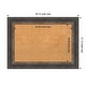 preview thumbnail 21 of 48, Bark Rustic Framed Cork Bulletin Memo Board