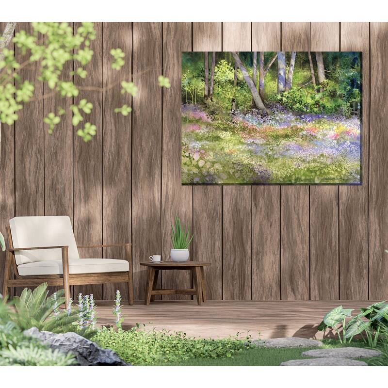 Forest in Bloom Outdoor Art 40x30