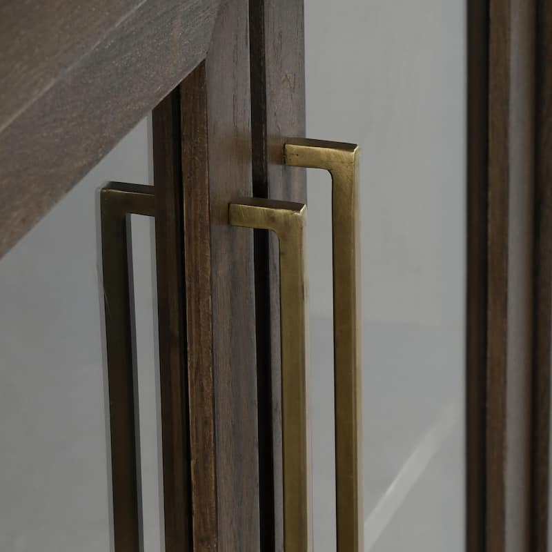 Classic Home Bradley 108" Oak Buffet Sideboard