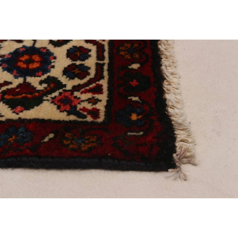 ECARPETGALLERY Hand-knotted Andelz Navy Wool Rug - 5'0 x 9'9