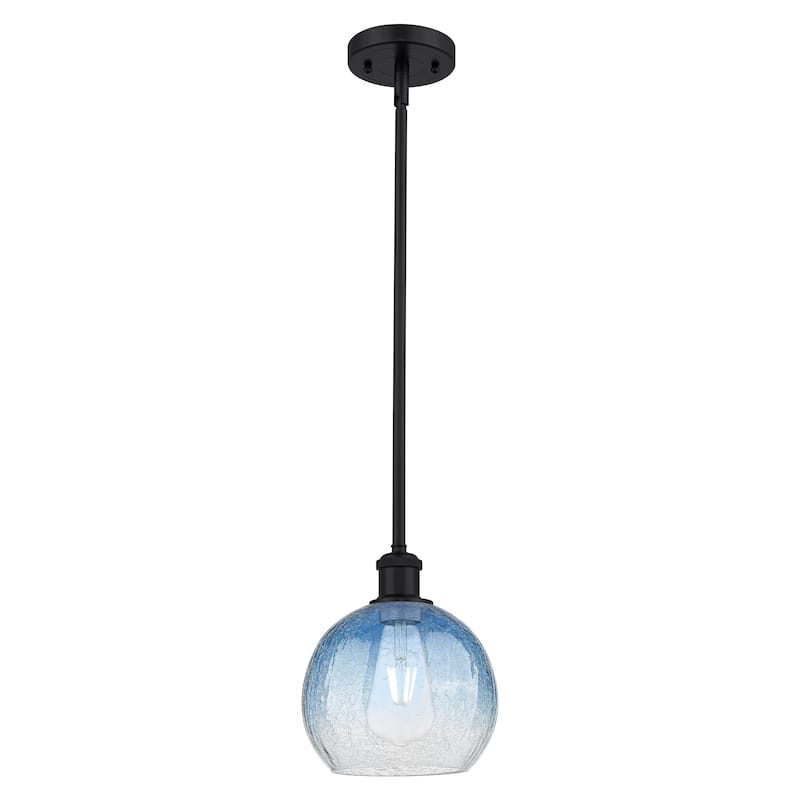 Innovations Lighting Endless Possibilities Ballston - Brookhaven Globe - 1 Light 8" Stem Hung Mini Pendant